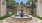 a fountain in a courtyard
